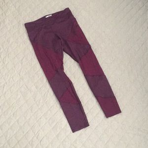 Purple leggings
